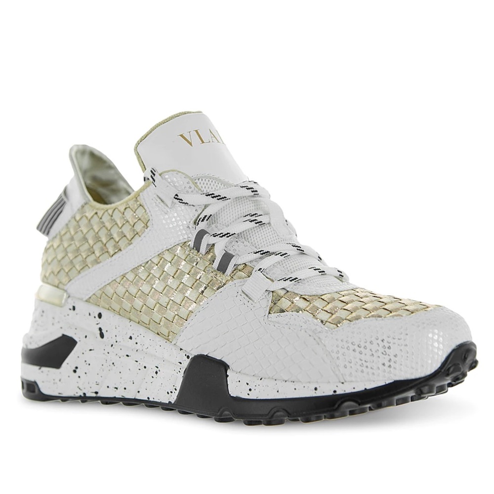 Womens Vlado Cleo Athletic Shoe - White / Gold